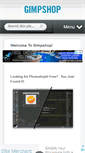 Mobile Screenshot of gimpshop.com