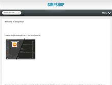 Tablet Screenshot of gimpshop.com
